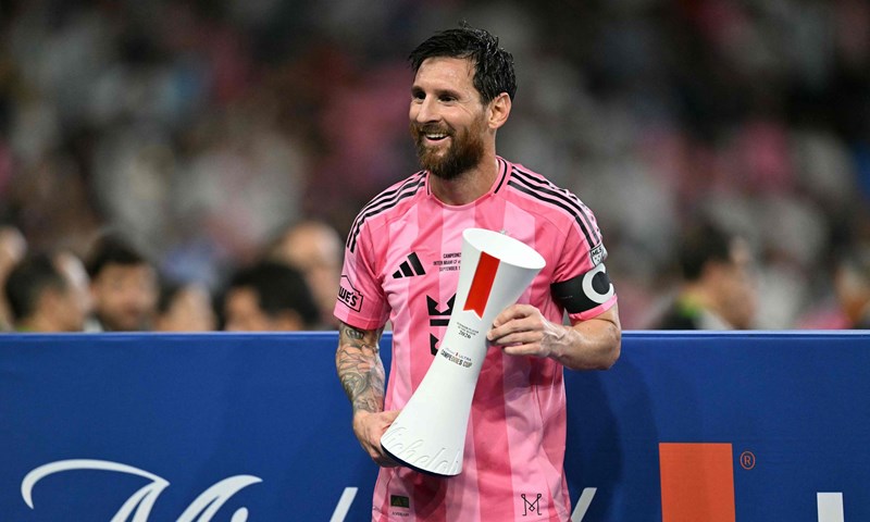 Lionel Messi upisao jubilej u dresu Inter Miamija i dao veliki doprinos u osvajanju novog trofeja