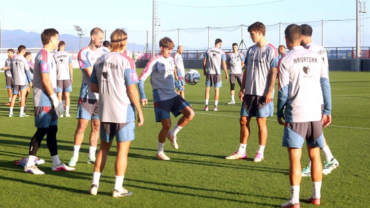 Matanović morao preskočiti trening, Vatreni odradili novi dan treninga
