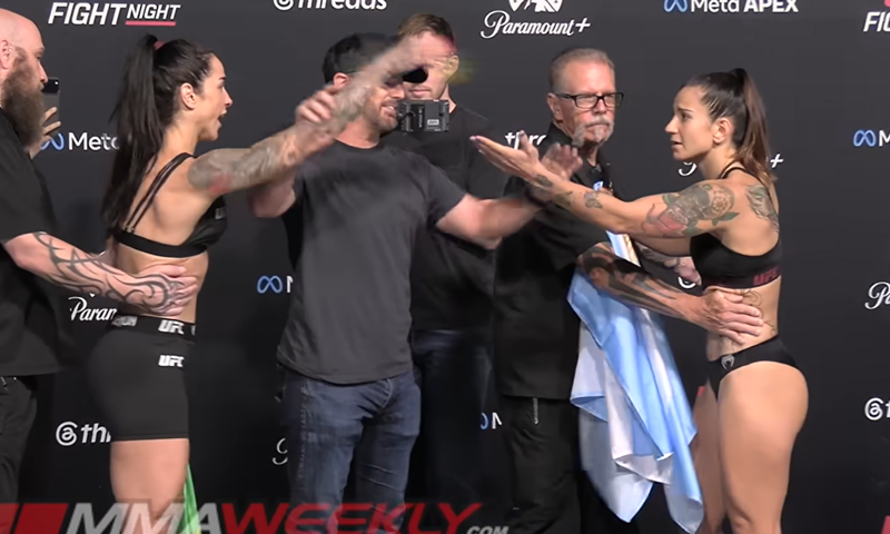 Kaos na UFC sučeljavanju: Dumont neobičnom provokacijom dodatno razbjesnila Perez