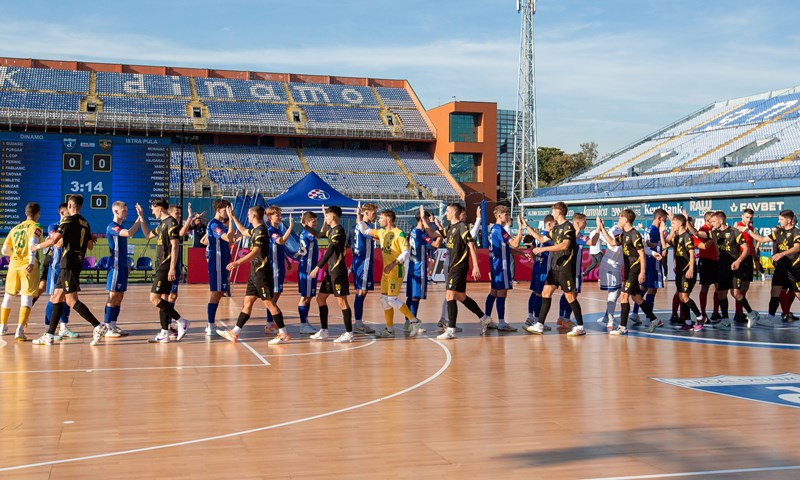 UŽIVO: Futsal Dinamo - Futsal Istra Pula 1:1 (SuperSport HMNL, prvo kolo)