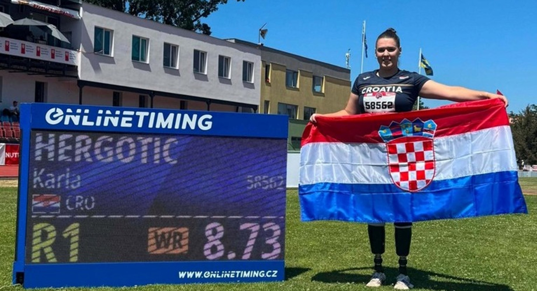 Nevjerojatan podvig u Zagrebu: Mlada Hrvatica srušila svjetski rekord u bacanju diska za čak pet metara