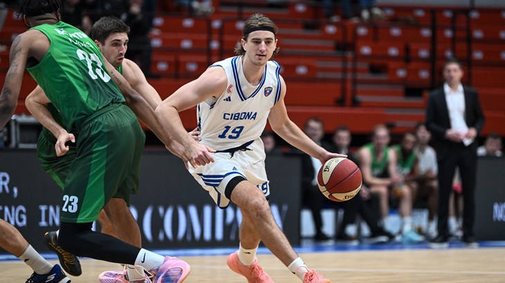 Cibona nakon odlaska Rudeža uvjerljiva protiv Krke za prvu ovosezonsku pobjedu u ABA ligi