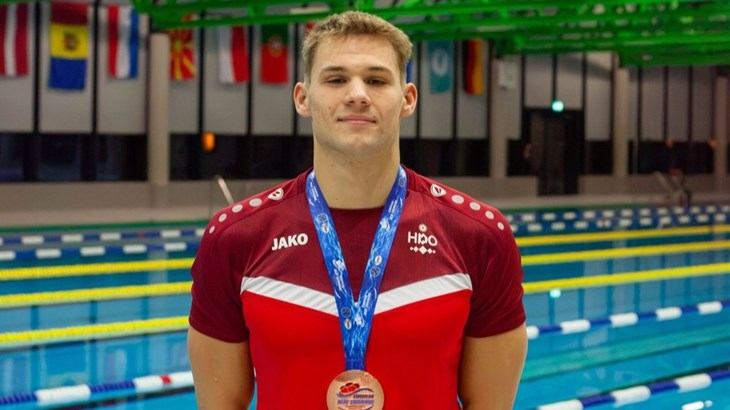 Dvije bronce za hrvatskog plivača na Europskom prvenstvu u plivanju za gluhe