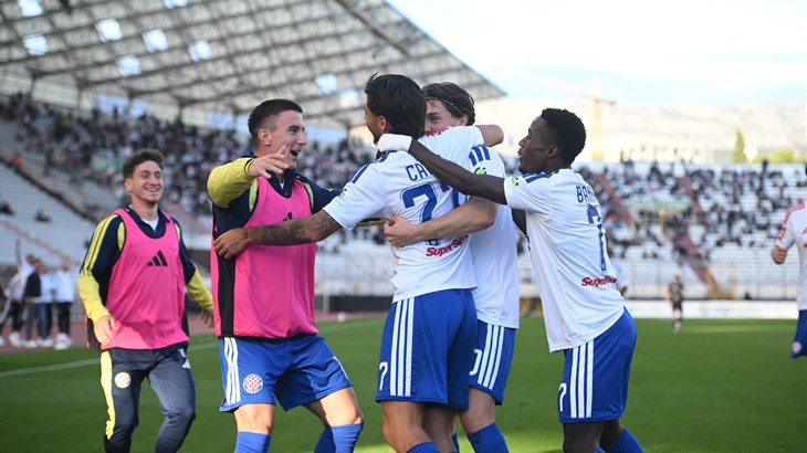 Hajduk - Gorica 5:0: Goropadni Hajduk ponizio Goricu na Poljudu, Turopoljcima upaljeni svi alarmi